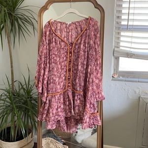 Poupette St Barth Poncho Bobo Ruffled Dress
